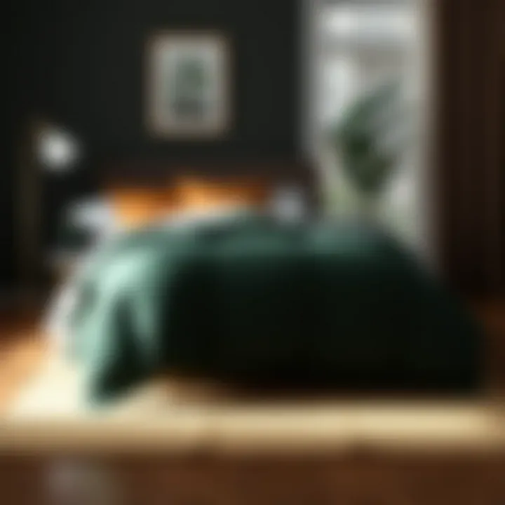 Magnificent Exploring the Dark Green California King Comforter: Style, Functionality, and Selection
