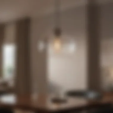 Modern Lighting Solutions Contemporary lighting fixtures in a modern home setting.