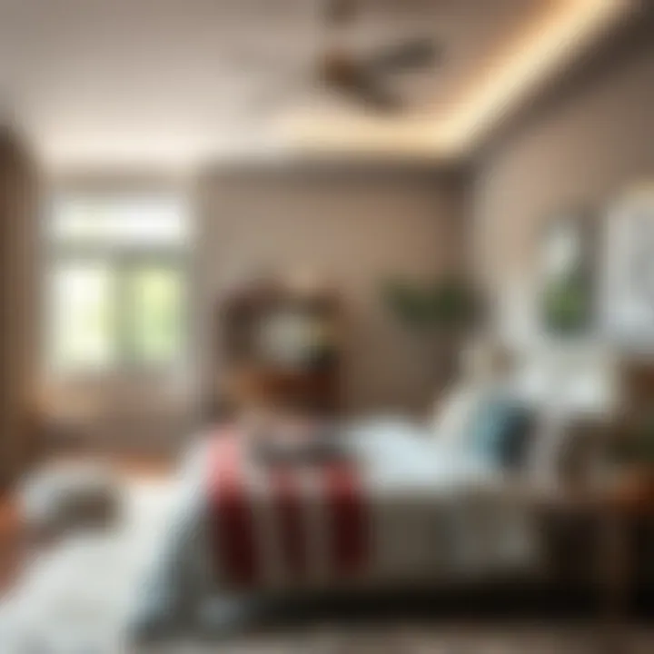 Local Design Trends in Bedroom Decor A cozy bedroom corner highlighting local design trends