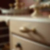 Elegant vintage dresser handles in various styles