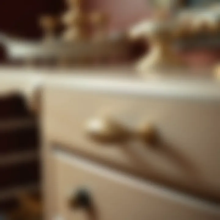 Elegant vintage dresser handles in various styles