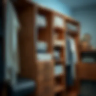 Variety of Closet Materials Variety of materials available for closet systems