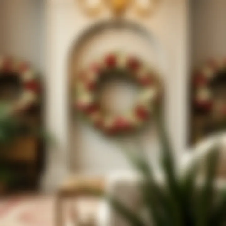 Historical Significance of Floral Wreaths Historical representation of floral wreaths used in ancient cultures, reflecting their significance.