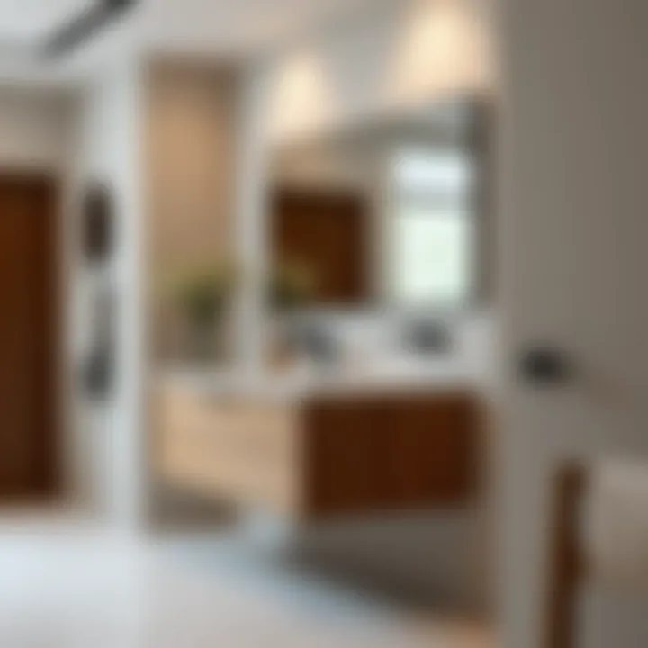 Styling Ideas for Floating Vanities Elegant styling ideas featuring an 18-inch floating vanity