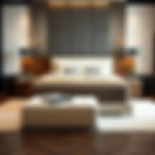 Modern Elegance in Bedroom Design Elegant queen-size bedroom set featuring modern design