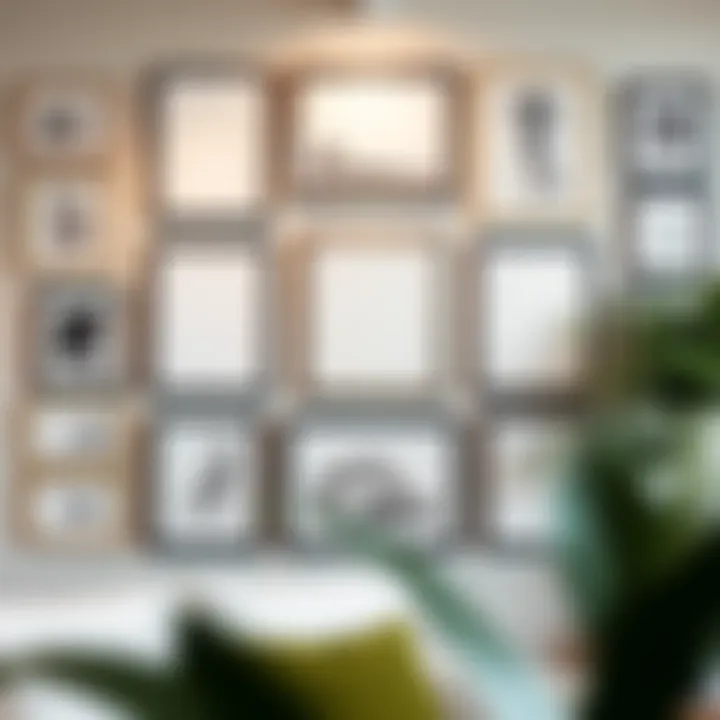 Artfully Arranged Gallery Wall Gallery wall featuring multiple 61 x 91 cm frames artfully arranged