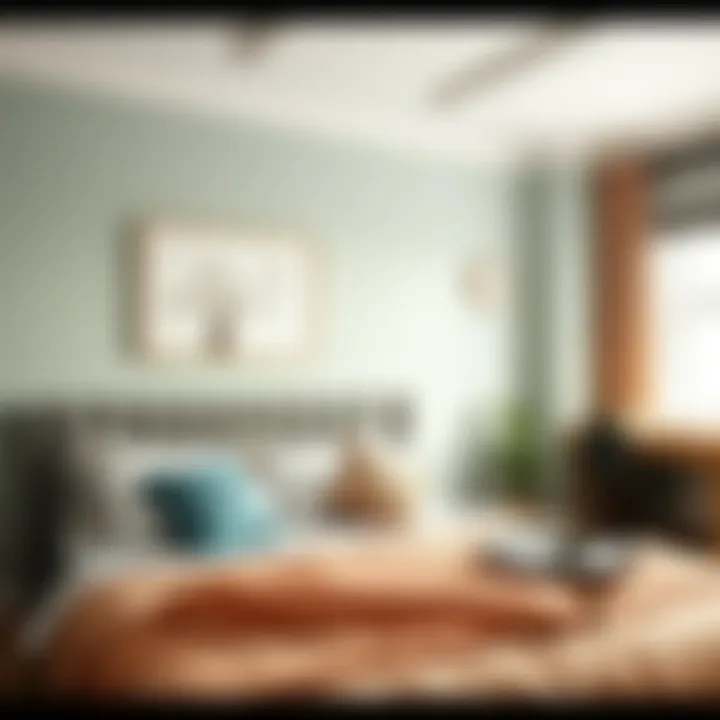 Stylish budget-friendly bedroom setup