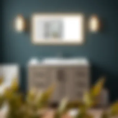 Elegant 24-inch bathroom vanity showcasing modern design