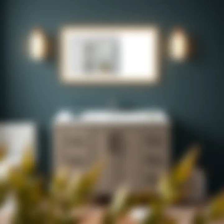 Elegant 24-inch bathroom vanity showcasing modern design