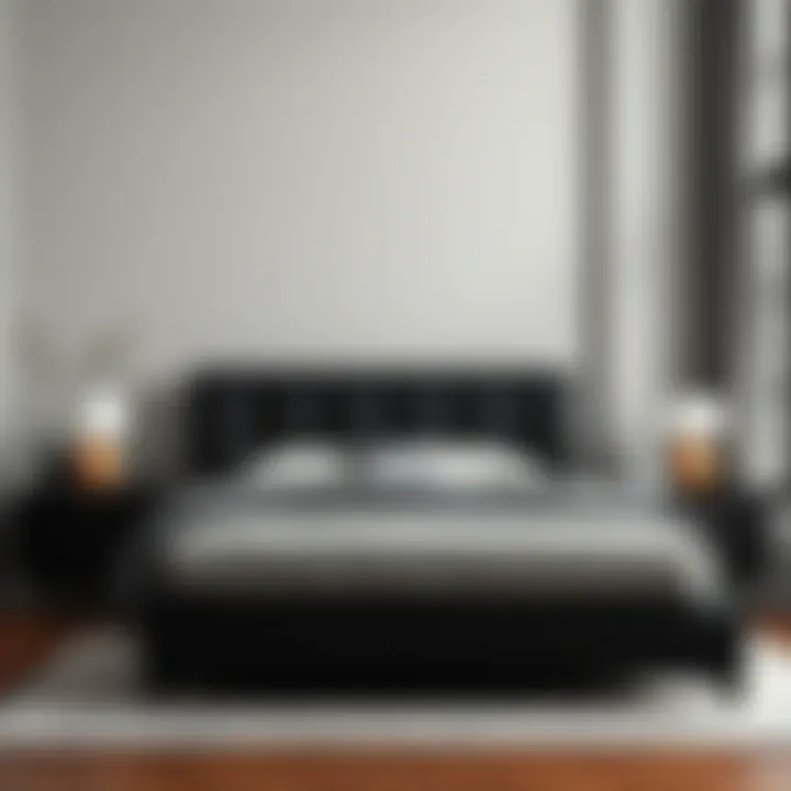 Diverse Material Options for Durability Variety of materials used for black bed frames