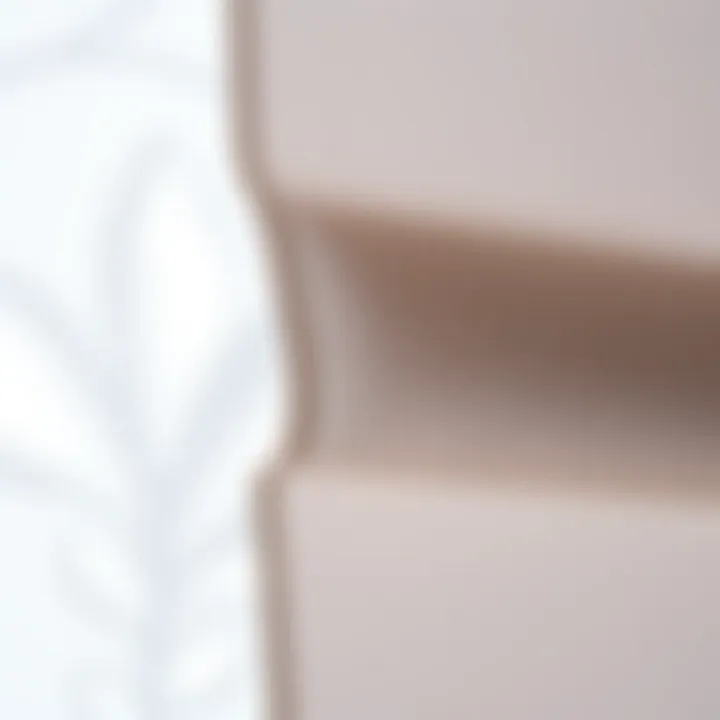 Close-up view of blackout fabric showcasing its light-blocking capability