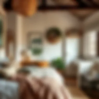 Creating a Serene Space with Cottage Core Aesthetics A cozy bedroom with cottage core decor