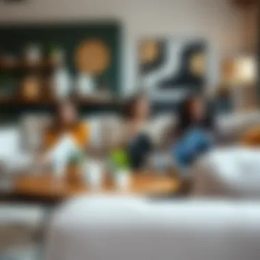 Happy Customers with Their Hello Sofa Furniture Happy customers enjoying their Hello Sofa furniture