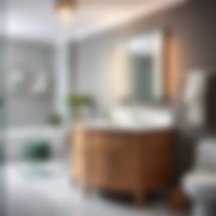 Versatile design options for bathrooms