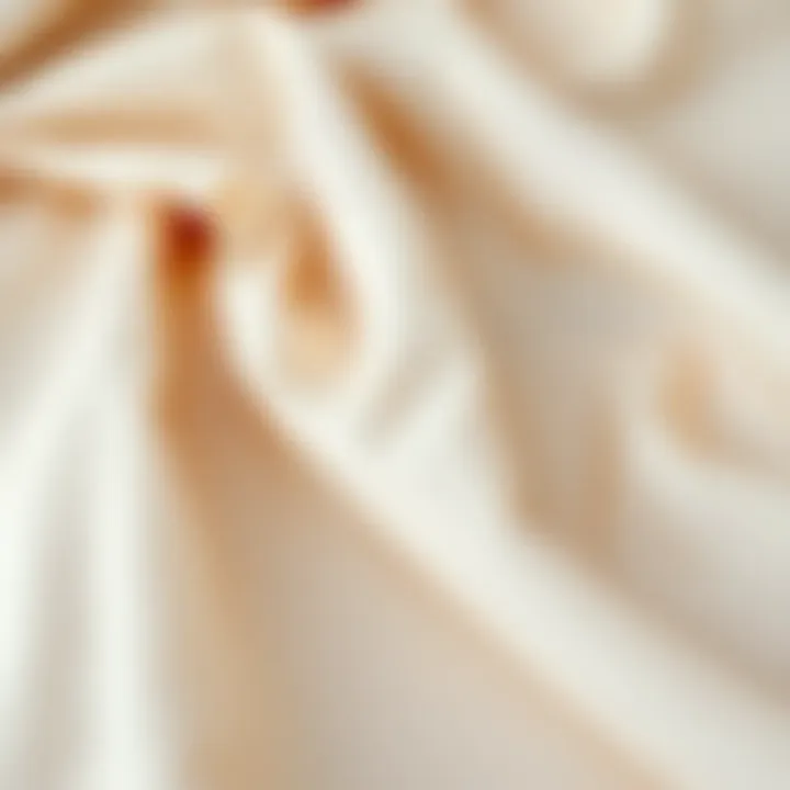 Quality Fabric of King Bedspreads Close-up of high-quality fabric used in king bedspreads for optimal comfort