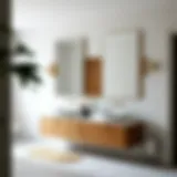 Exploring Large Bathroom Mirrors for Double Vanities Introduction