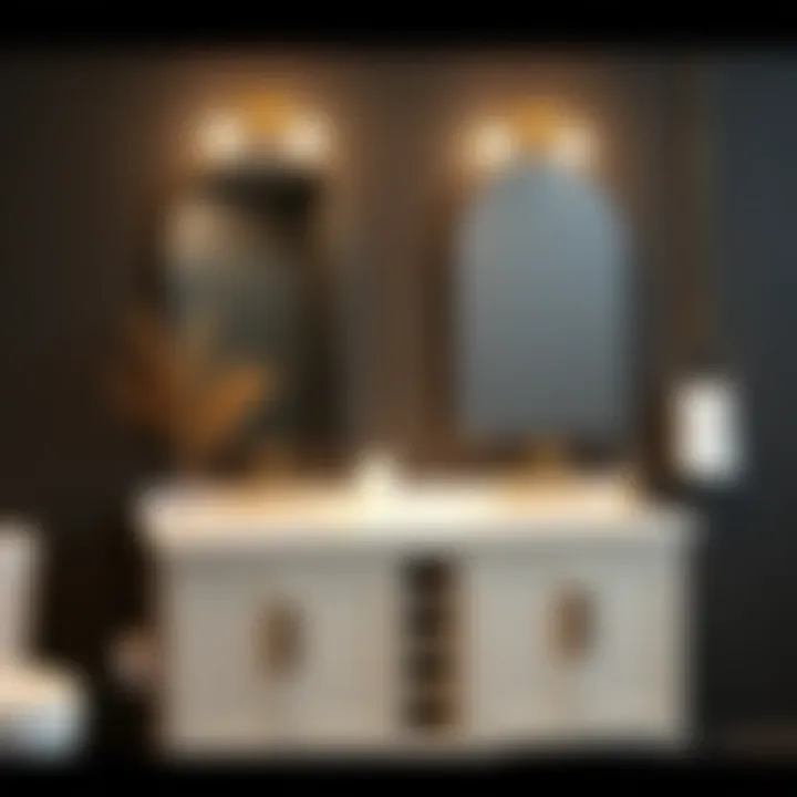 Exploring Large Bathroom Mirrors for Double Vanities Summary