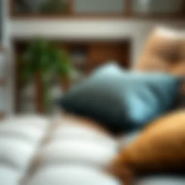 Luxurious materials used in lounge chair cushions