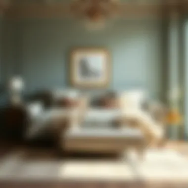 Chic Bedroom Featuring an Elegant Daybed Elegant design showcasing a low profile daybed with a trundle in a bedroom