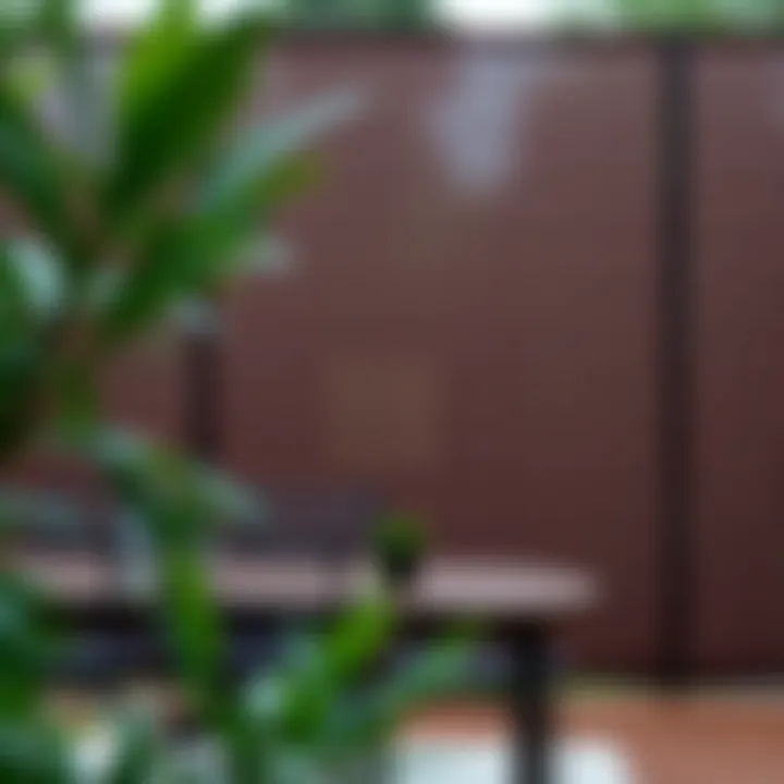 Exploring Outdoor Privacy Screen Fabrics: Options and Considerations Summary