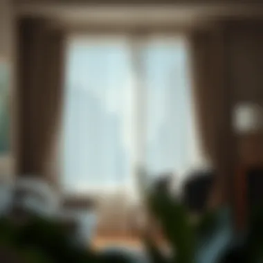 Guide to Installing Privacy Window Curtains Demonstrating proper installation of window curtains