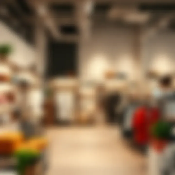 Innovative retail rack design enhancing store aesthetics