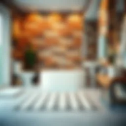 Exploring Striped Bathroom Rugs: Functionality and Aesthetic Appeal Introduction