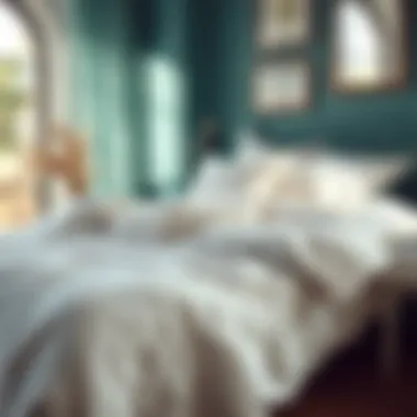 Exploring the Aesthetic and Functional Aspects of Aqua and White Comforters Summary
