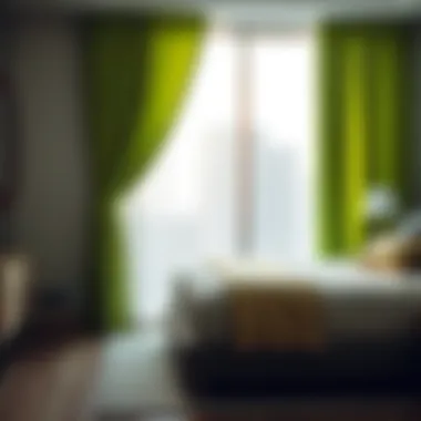 Exploring the Aesthetic and Practical Applications of Lime Green Curtains in Bedroom Design Summary Exploring the Aesthetic and Practical Applications of Lime Green Curtains in Bedroom Design Summary