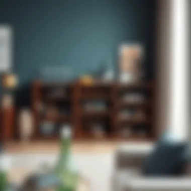 Elegant Dark Wood Liquor Rack Elegantly designed liquor storage rack made of dark wood