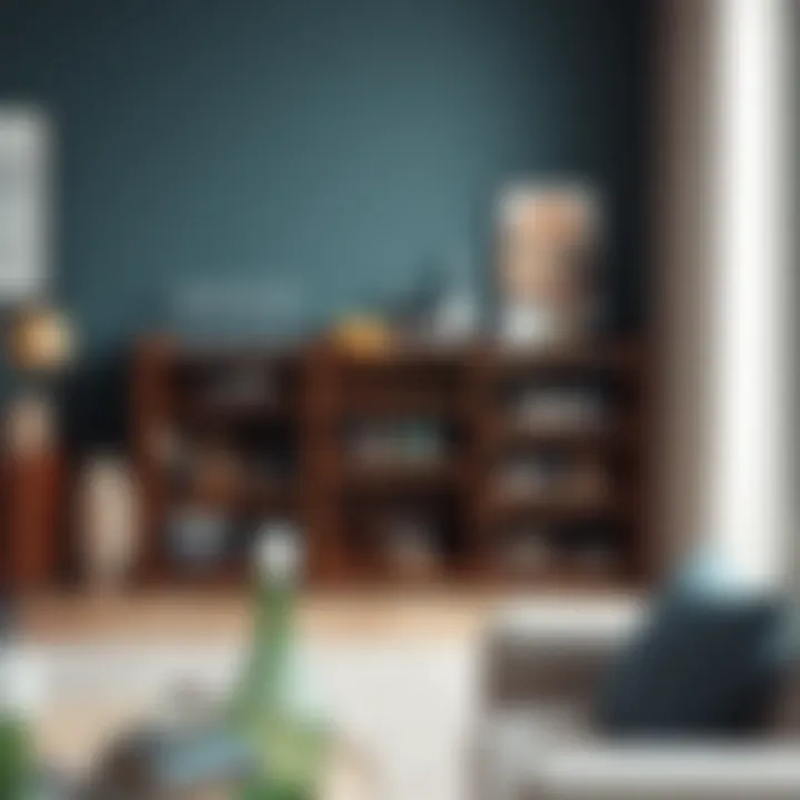 Elegant Dark Wood Liquor Rack Elegantly designed liquor storage rack made of dark wood