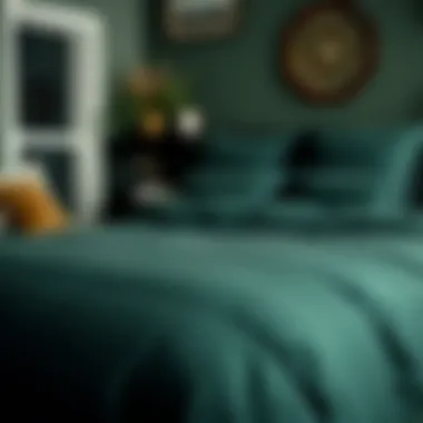 Exploring the Dark Green California King Comforter: Style, Functionality, and Selection Summary