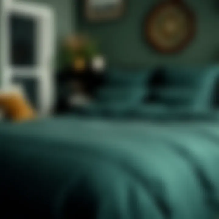 Exploring the Dark Green California King Comforter: Style, Functionality, and Selection Summary