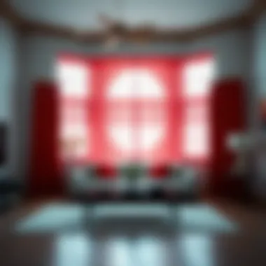 Notable Exploring the Elegance and Versatility of Red Drapes