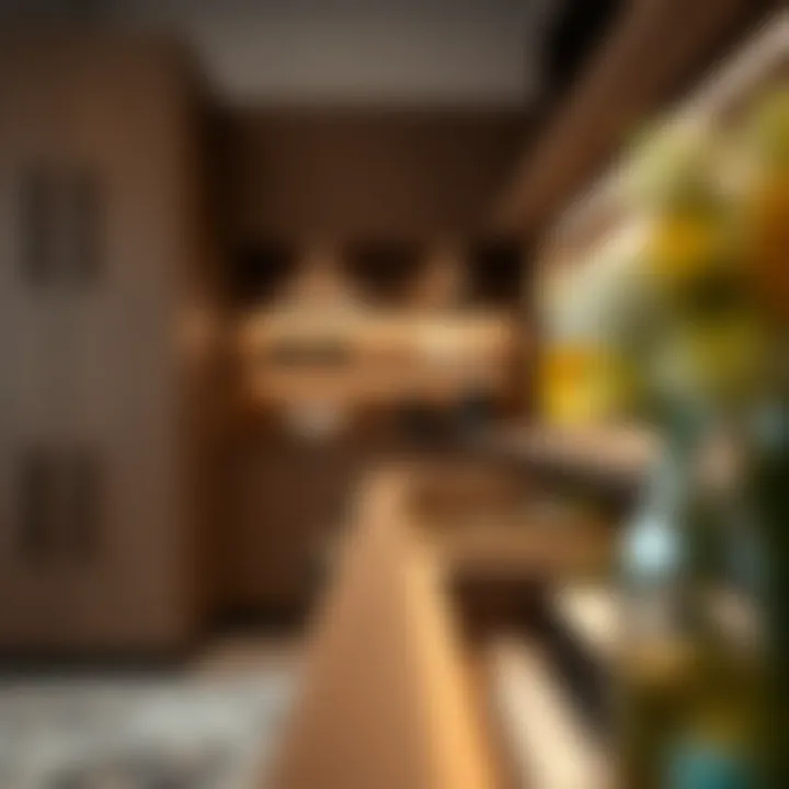 Contemporary Storage Solutions in Cabinets Stylish cabinet drawer with contemporary storage solutions