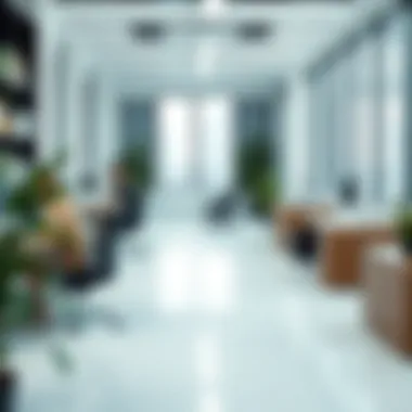 Stylish workspace featuring ergonomic furniture solutions