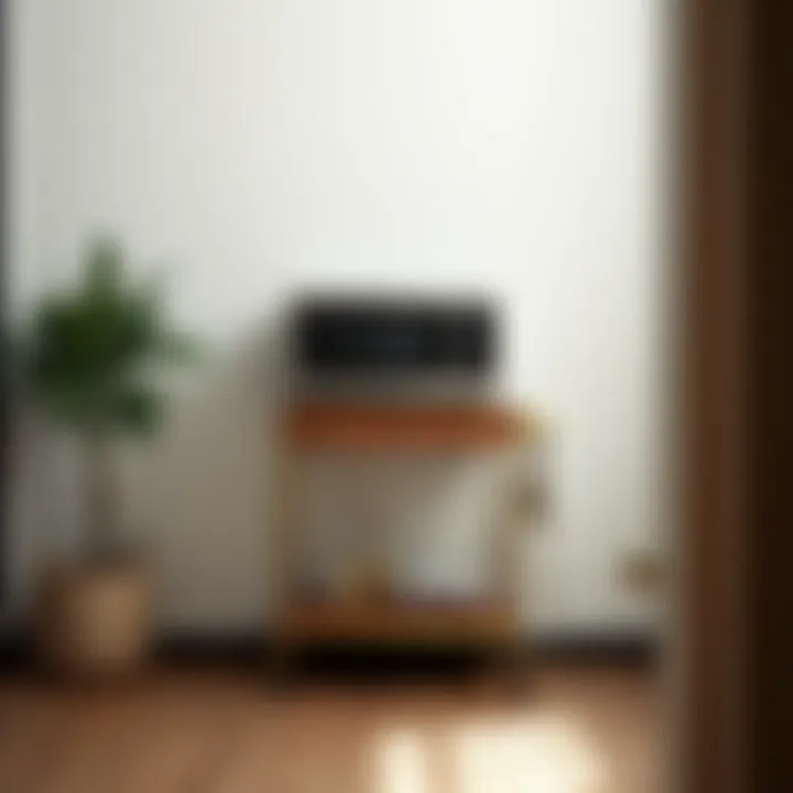 Functional microwave cart showcasing versatility in modern living spaces