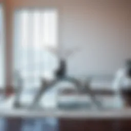 Sophisticated glass dining table showcasing modern design