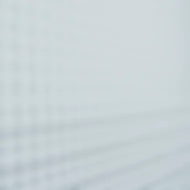 Close-up of the cellular structure of thermal honeycomb blinds