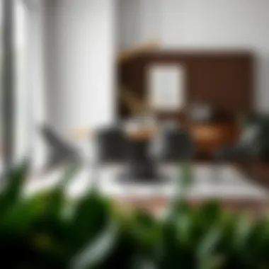 Sophisticated Gray Dining Chairs in Modern Design Sophisticated gray dining chairs in a modern dining room setting