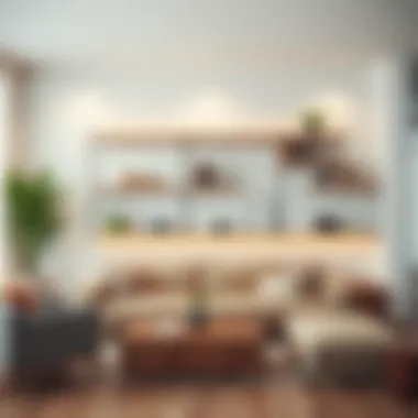 Exploring Wall Shelves in Living Room Design Introduction