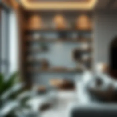 Notable Exploring Wall Shelves in Living Room Design