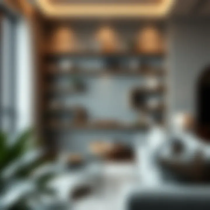 Notable Exploring Wall Shelves in Living Room Design