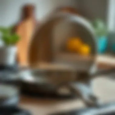 Protective Features of a Grease Shield Close-up view of a grease shield demonstrating its protective features.