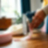 Applying Ironing Tape for Effective Hemming Ironing tape application for hems