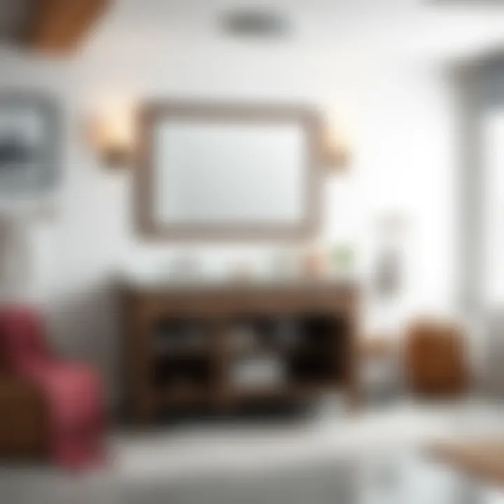 Maximized Storage in Bathroom Vanity Spacious storage options within the 66-inch vanity, organized and accessible.