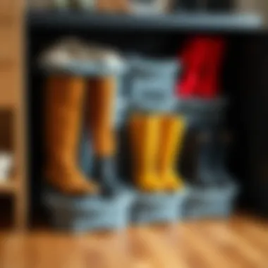 Boot Storage Solutions Comparison Comparison of boot storage solutions highlighting the advantages of plastic boxes