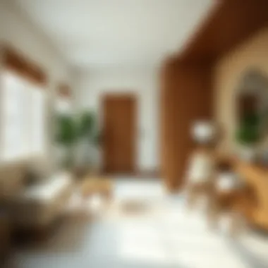 Innovative layout options for hallway drop zones