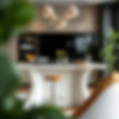 Customized bar table showcasing unique design elements