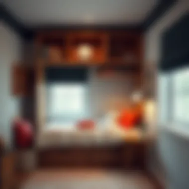 DIY ideas for utilizing vertical space in dormitories